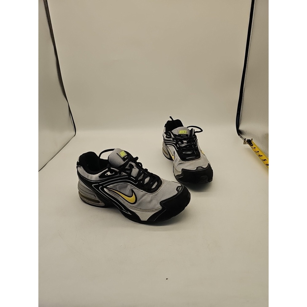 Nike Air Max Motor+ Mens sneaker #396639 003 Black Gray Yellow Size 8